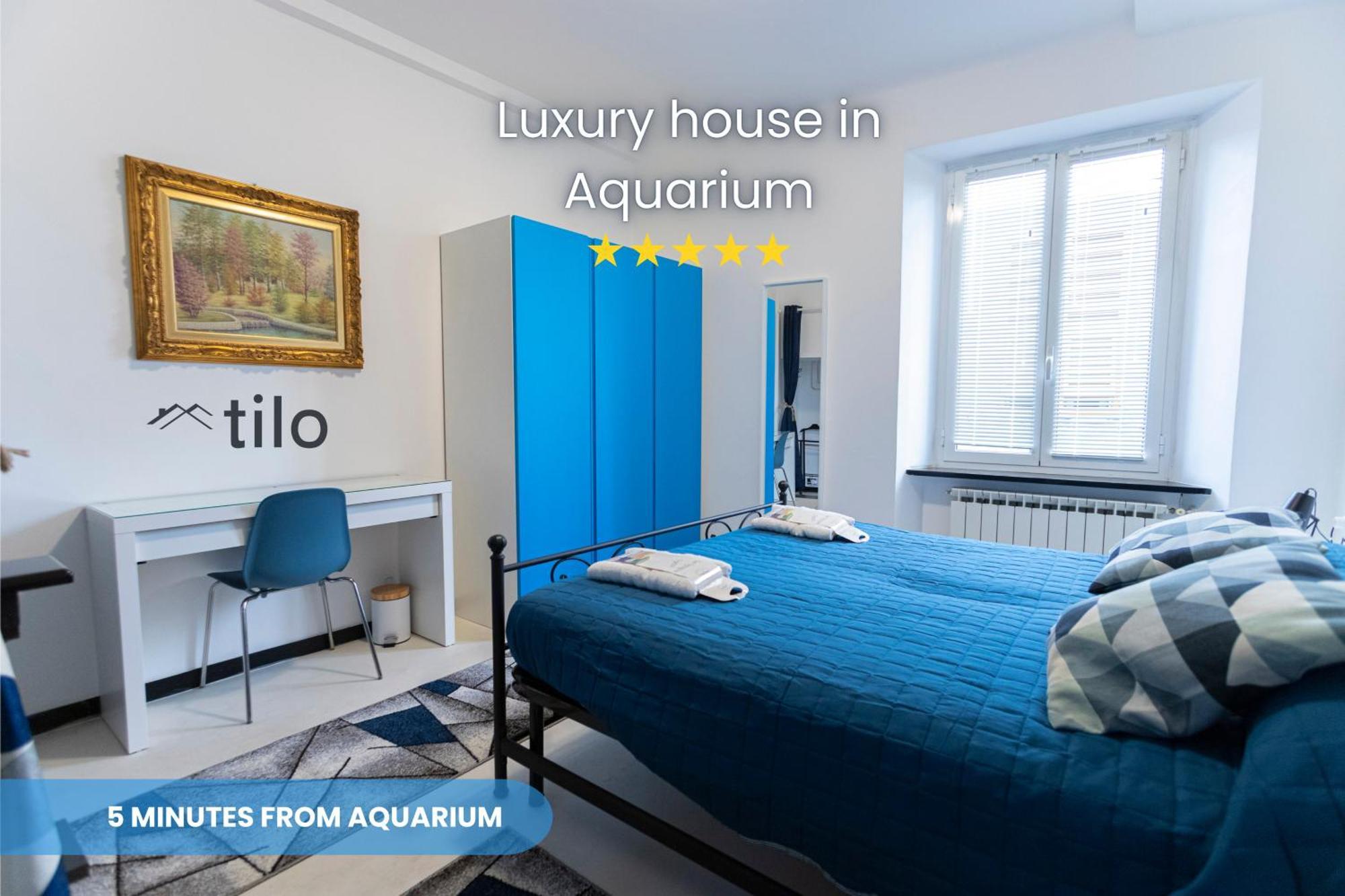 Acquario 1' "Family House" Free Wifi & Netflix By Tilo Apartment'S Genova Kültér fotó